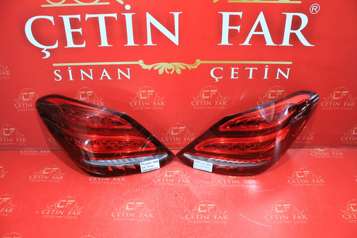 Mercedes-Benz C MERCEDES W205 C200 SAĞ SOL LED STOP ORJ